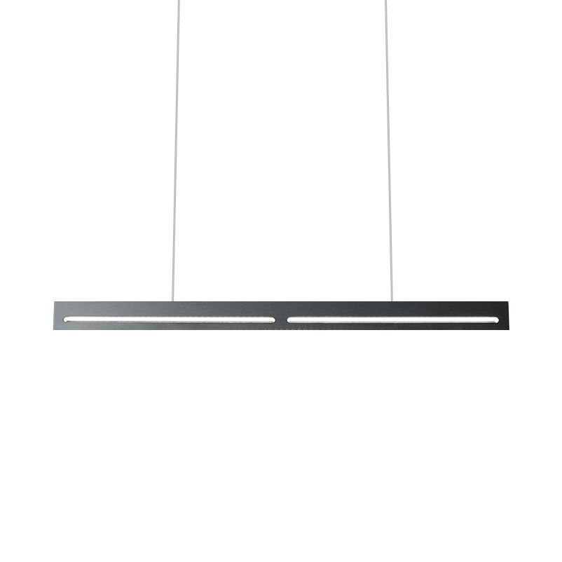 Suspension LED Vale II - Aluminium Blanc 80 ampoul