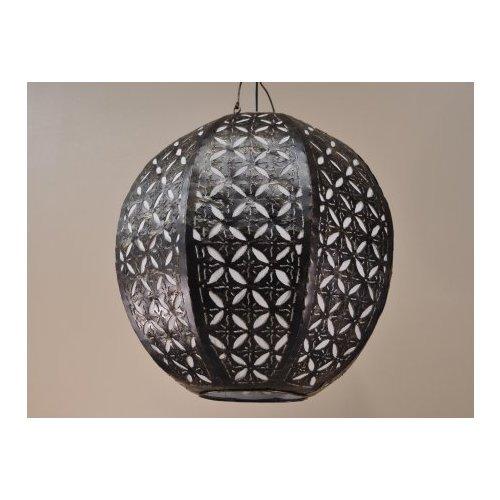 Suspension lustre en acier déco 40cm