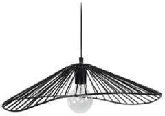 Suspension filaire design métal noir MILADY
