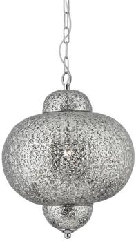 Suspension Moroccan en argent satiné Suspension Moroccan en argent