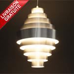 Suspension luminaire design moderne en aluminium b