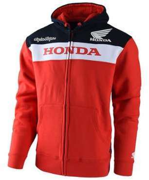 Sweat Zippé Troy Lee Designs Honda Fleece 2018 Sweat Zippé Troy Lee Designs