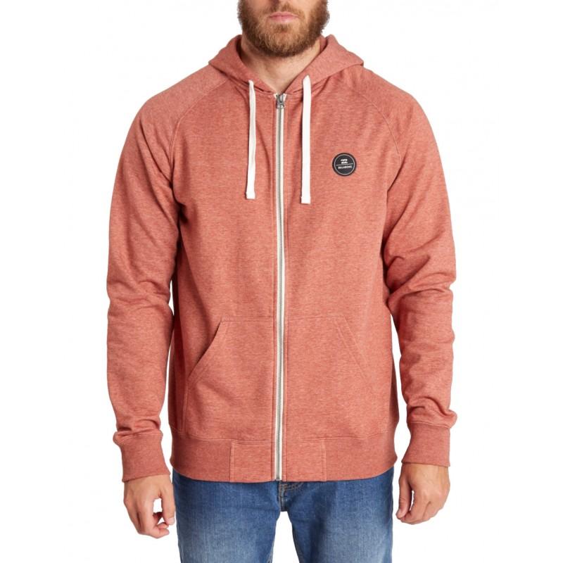Sweat Billabong All Day Zip Hood - Red Clay