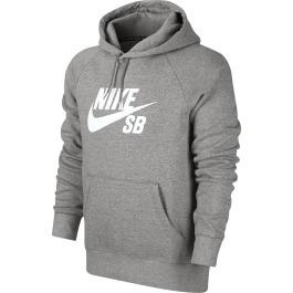 Nike SB SB Icon PO Fleece Dark Grey Heather/White