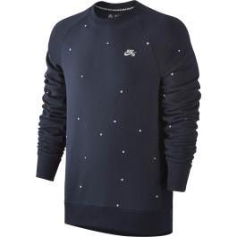 Nike SB SB Everett Crew Geo Obsidian/White Sweats