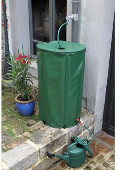 Nature Récupérateur deau de pluie pliable 400 l 6