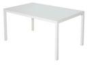 CARREFOUR OPTMSTC - Table acier verre rectangulaire CARREFOUR OPTMSTC - Table