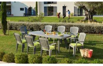 CARREFOUR SORRENTO - Table rectangulaire extensible CARREFOUR SORRENTO - Table