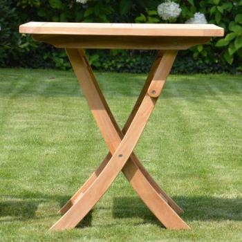 Town - Table pliante/table de balcon - teck nature
