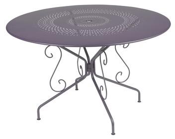 Table Montmartre Ø117 prune - FERMOB
