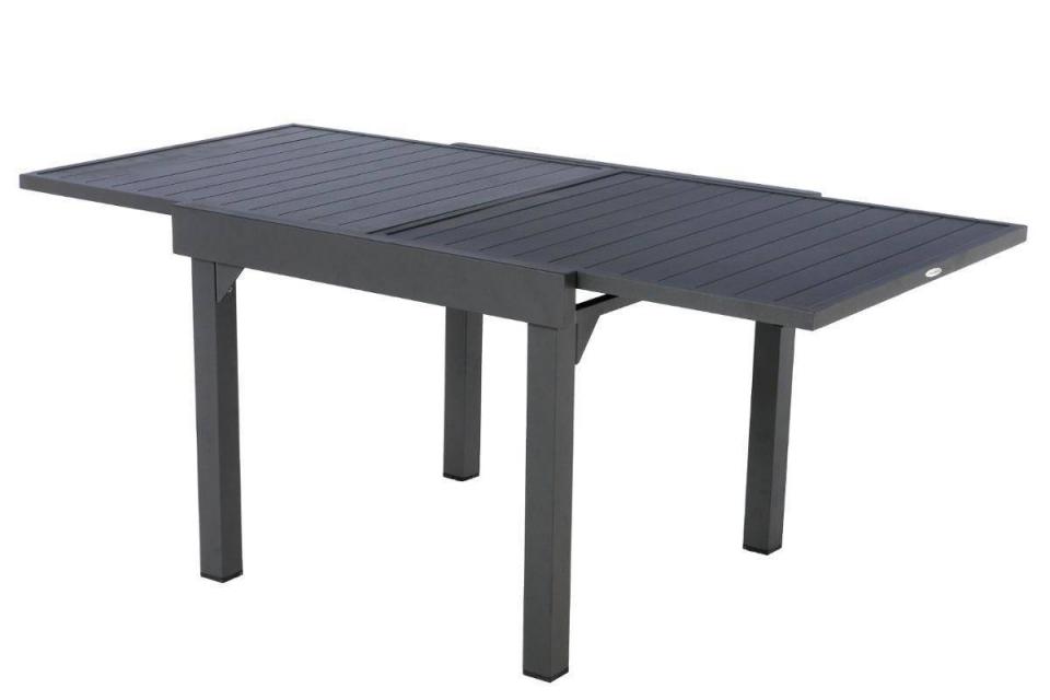 Table extensible Piazza aluminium graphite Jardin