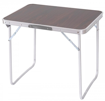 Table de camping pliante pour parasol - Dim : 60 x