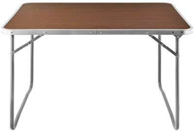 Table camping en aluminium Design Bois 80x60x70cm