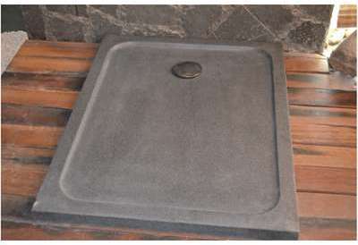 Receveur de douche en pierre 100x80 Granit - MERCU