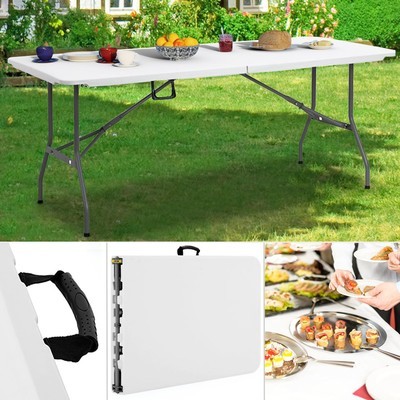 Table pliante camping portable réception buffet tr