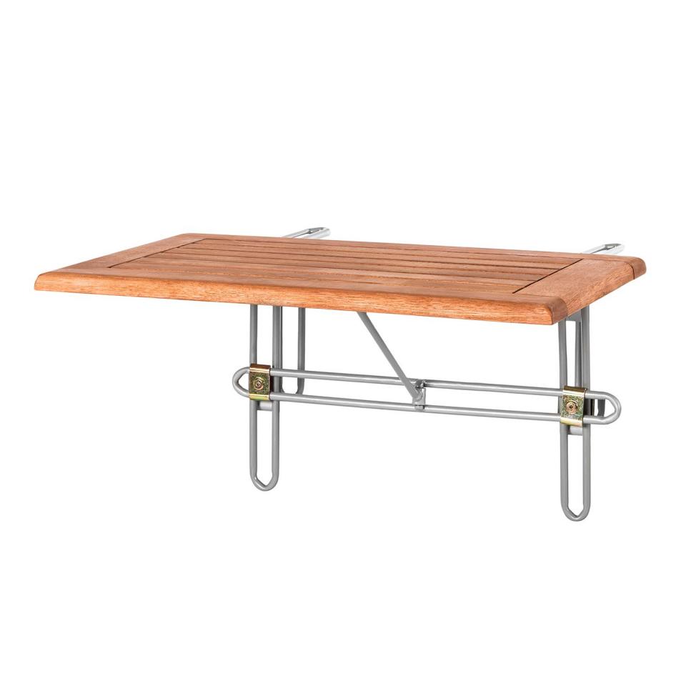 Table de balcon suspendue Verona - Eucalyptus mass