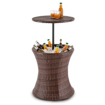Blumfeldt Beerboy Table de jardin & réfrigérateur