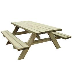 Table de pique nique 177 x 153 x 70 cm