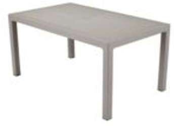KETER Table Melody Cappuccino - 6 couverts KETER Table Melody Cappuccino