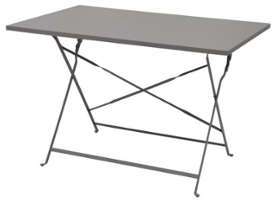 CARREFOUR Table Bistrot rectangulaire - Taupe - FSE1306T CARREFOUR Table Bistrot rectangulaire