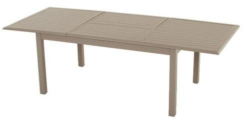 Table extensible Azua - 10 Places - Taupe
