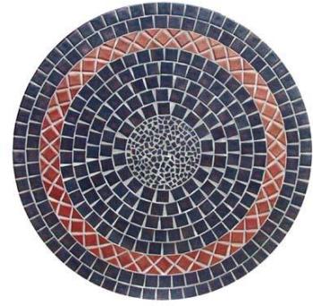 Table jardin ronde en mosaique (120 cm) - table fe