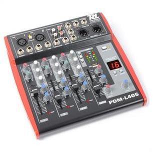 Power Dynamics PDM-L405 Table de mixage 4 canaux U