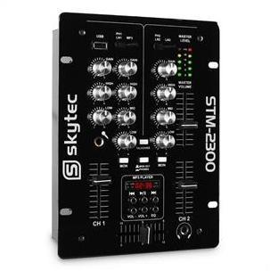 Skytec STM-2300 Table de mixage 2 pistes USB MP3 E
