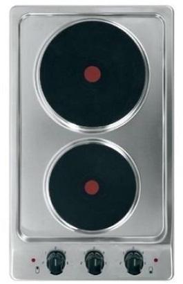 Domino de cuisson 2 feux électriques + minuterie 2