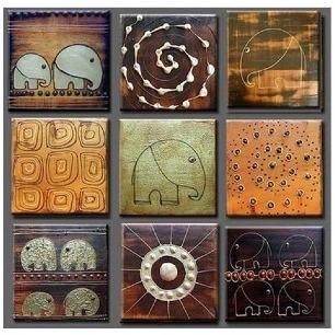 Tableau Elephant Dream India