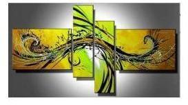 Tableau design agrumes colors