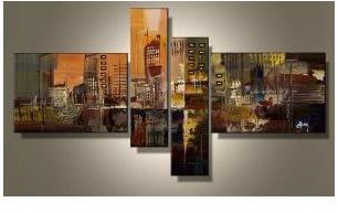 Tableau contemporain Line