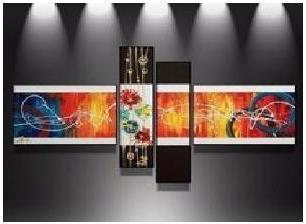 Tableau design coloré hyppies party