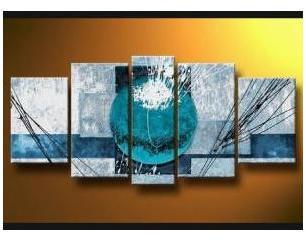 Tableaux design blue sphere