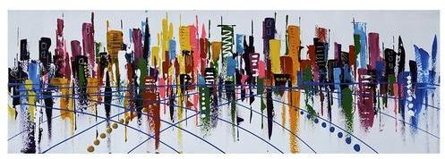 Tableau peinture à l huile 150x50 cm - Valki Tableau peinture à l huile