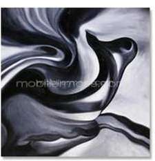 Distortion - Tableau a lhuile 100*100 Solde