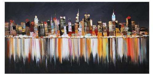Tableau peinture à lhuile 120x60 cm - Sokal