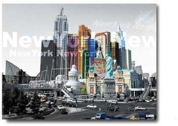 Tableau design NY Street 60x80 cm