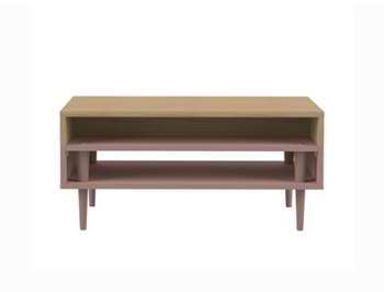 Table basse scandinave en bois L80xl53xH37cm HORIZON Table basse scandinave en
