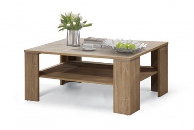 Table basse design coloris sonoma claire