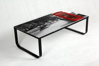 Table basse motif Londres design PHONE
