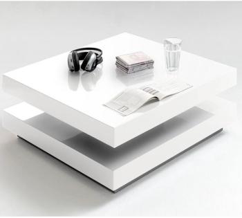 Table basse blanche