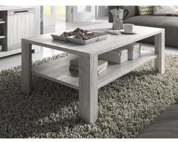 Table basse ALSACE rectangulaire pin canyon arctique Table basse ALSACE rectangulaire