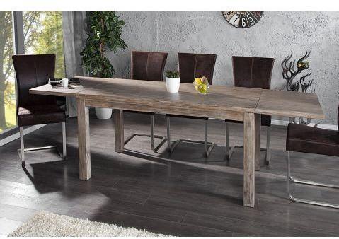 Table à manger extensible Montreal en bois massif