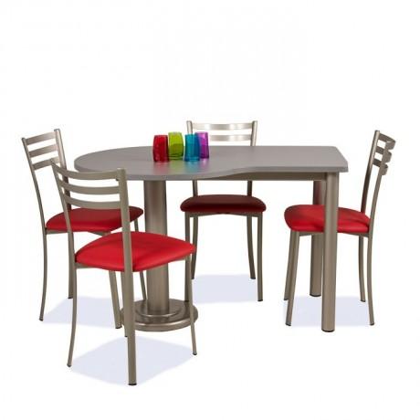 Table de cuisine en stratifié hauteur 75 cm - Luro
