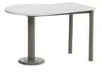 TABLE DE CUISINE FORME SIFFLET LUROS