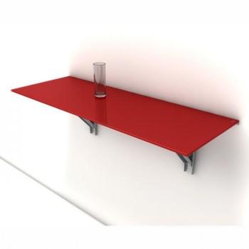 Table murale rabatTable dappoint en verre - Vulca