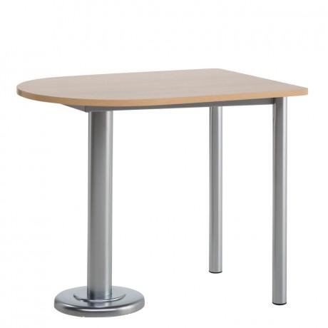 Table snack de cuisine oblong en stratifié 110 x 8