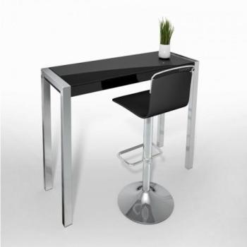 Console moderne en verre hauteur 90 cm - Cumbre