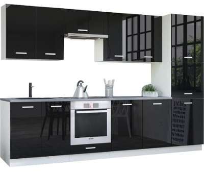 Pack cuisine complète ultra moderne 320 cm coloris